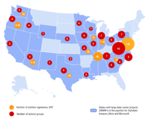 米国での反対運動